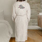 Clothes must go - Halat alb pentru femei