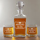 Company limited - Set cu carafă și pahare pentru whisky