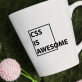 CSS is awesome - Cană