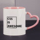 CSS is awesome - Cană