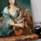 Doamna cu flori - Portret Regal