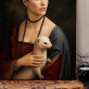 Doamna cu hermina - Portret Regal Doamna cu hermina - Portret Regal