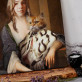 Doamna cu animalulu de companie - Portret Regal