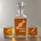 Do dna - Set cu carafă și pahare pentru whisky