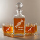 Do dna - Set cu carafă și pahare pentru whisky