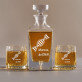 Do dna - Set cu carafă și pahare pentru whisky