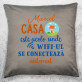 Casa este acolo unde e wifi - Pernă