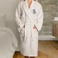 Home spa - Halat alb pentru femei
