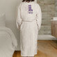 Home spa - Halat alb pentru femei