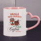 Dragă Moș Crăciun adu-mi cafea - Cană 