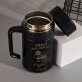 Dragă Moș Crăciun adu-mi cafea - Cană termică cu mâner