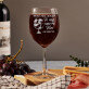 Dragă Moș Crăciun adu-mi vin - Pahar pentru vin