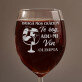 Dragă Moș Crăciun adu-mi vin - Pahar pentru vin