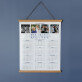 Bunic - Calendar cu lamele din lemn