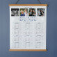 Bunic - Calendar cu lamele din lemn