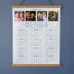 Bunici - Calendar cu lamele din lemn