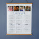 Bunici - Calendar cu lamele din lemn