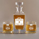 First aid - Set cu carafă și pahare pentru whisky
