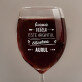 Tăcerea este aurul - Pahar pentru vin