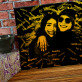 Gold On Black - Portret Stilizat