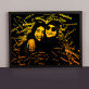 Gold On Black - Portret Stilizat