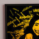 Gold On Black - Portret Stilizat