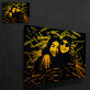 Gold On Black - Portret Stilizat