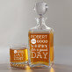 Good day - Set cu carafă și pahare pentru whisky