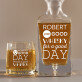 Good day - Set cu carafă și pahare pentru whisky Good day - Set cu carafă și pahare pentru whisky