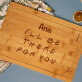 I`ll be there - Tocător din bambuc