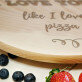 I love pizza - Tocător rotativ