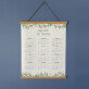 Nume flori - Calendar cu lamele din lemn Nume flori - Calendar cu lamele din lemn