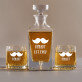 Nume - Set cu carafă și pahare pentru whisky