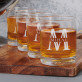 Inițiale nume - Pahar pentru whisky