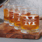 Inițială cu nume - Pahar pentru whisky