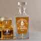 Dacă doctorul bea - Set cu carafă și pahare pentru whisky