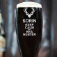 Keep calm and be a hunter - Pahar pentru bere