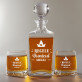 Regele bunicul - Set cu carafă și pahare pentru whisky