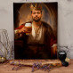 Regele cu bere - Portret Regal