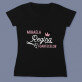 Regina foarfecelor - Tricou negru pentru femei