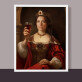 Regina cu vin - Portret Regal