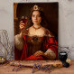 Regina cu vin - Portret Regal Regina cu vin - Portret Regal
