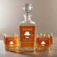 Last gentleman - Set cu carafă și pahare pentru whisky