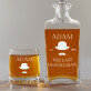 Last gentleman - Set cu carafă și pahare pentru whisky