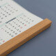 Doctor cu inima mare - Calendar cu lamele din lemn