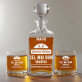 Limited edition - Set cu carafă și pahare pentru whisky