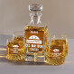 Limited edition - Set cu carafă și pahare pentru whisky