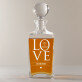 Love - Carafă pentru whisky