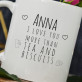Love You More Than Tea And Biscuits - Cană