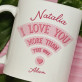Love you more than wifi - Cană